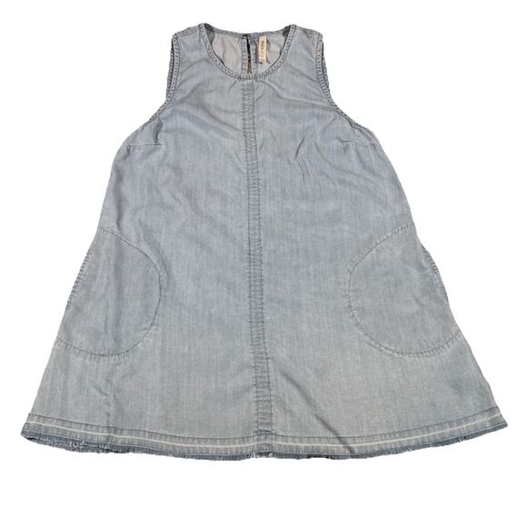 RVCA womens Denim Dress With Pockets size Medium - Picture 1 of 11